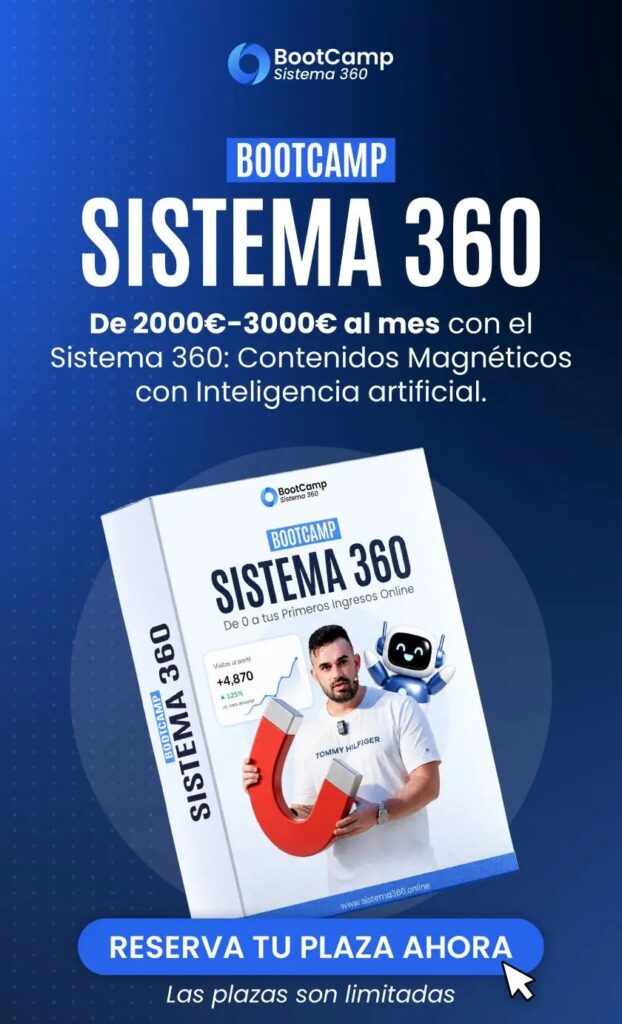 Bootcamp sistema 360. Contenidos magnéticos con inteligencia artificial